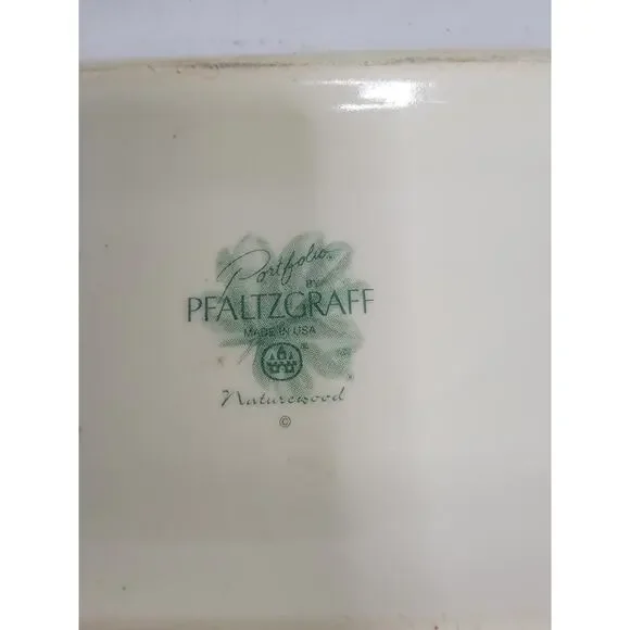 Pfaltzgraff Portfolio Naturewood 2Pc Covered Butter Dish: Birdhouse USA - Picture 5 of 14